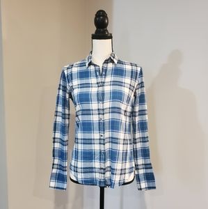 J. Crew Perfect cotton button down shirt